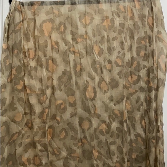 Aldo pink leopard print scarf - Picture 4 of 4